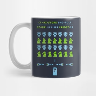 Dr ?: Space Invader Mug